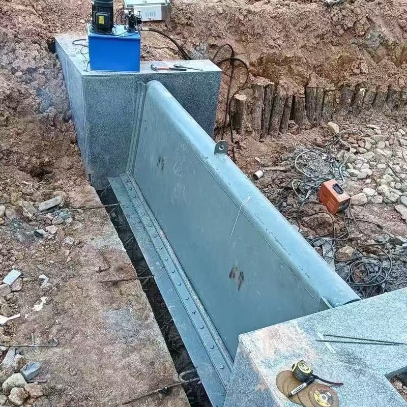 翻板闸门合页坝批发商