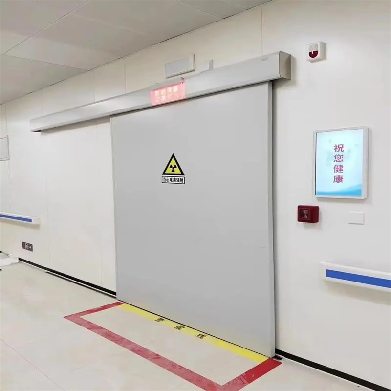 工业铅门上门安装X射线防护