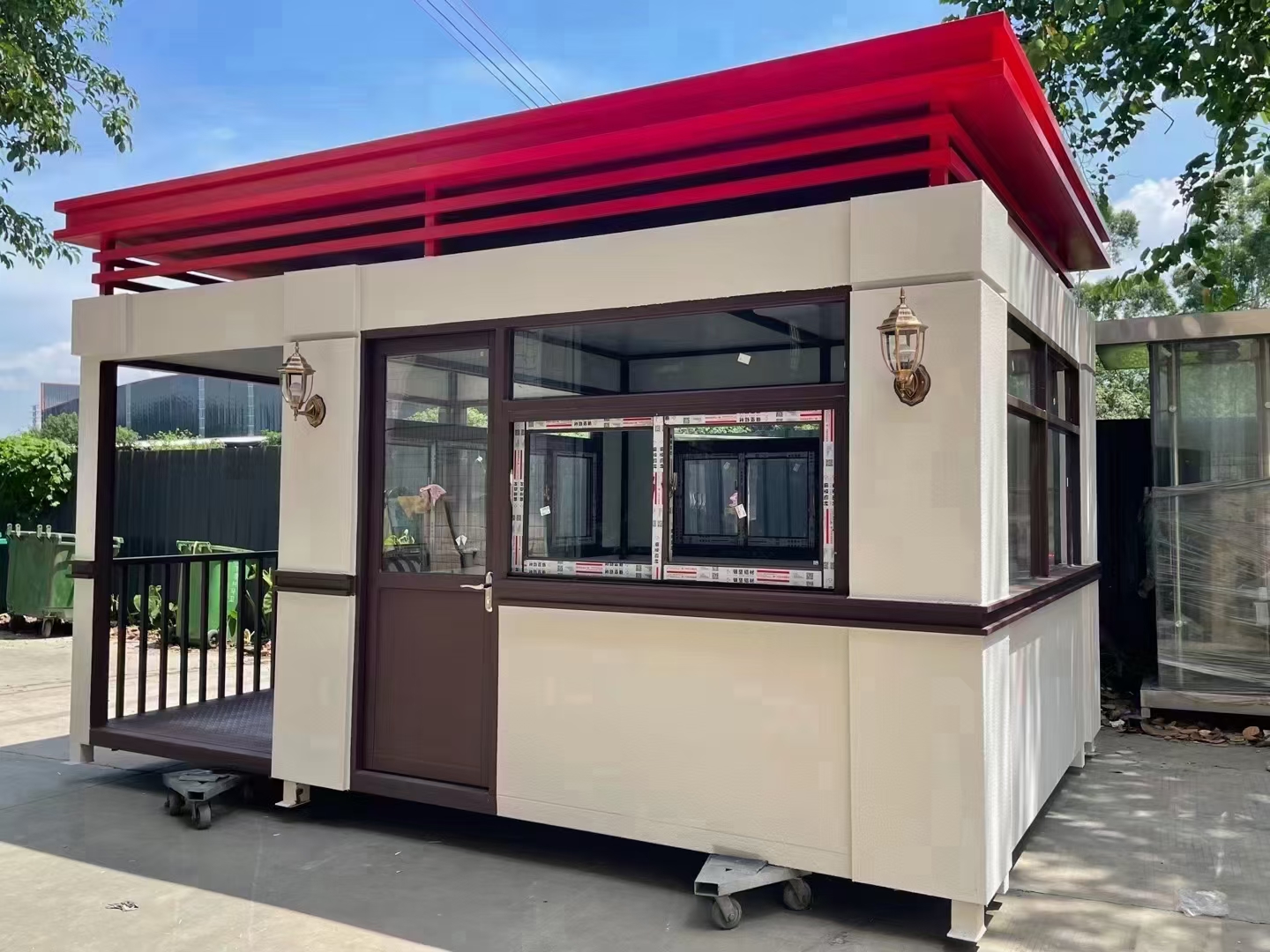 九江岗亭-景区宣传栏对质量负责