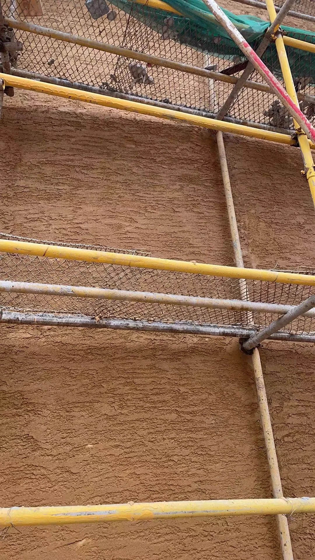 山东淄博仿夯土外墙漆施工 #稻壳漆#仿泥巴稻草漆#美丽乡村建设