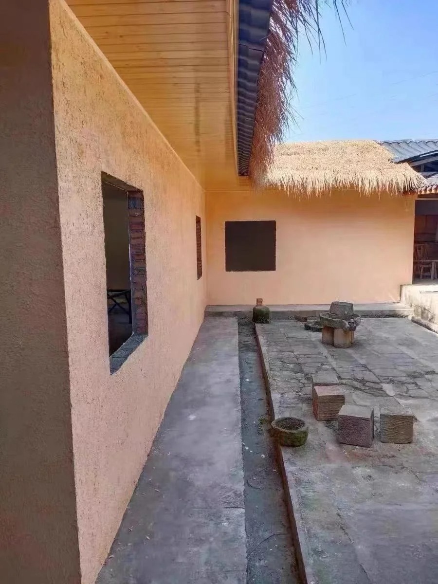 稻草夯土漆多少钱 #夯土墙面漆#仿泥巴墙涂料#稻草漆厂家质检合格出厂