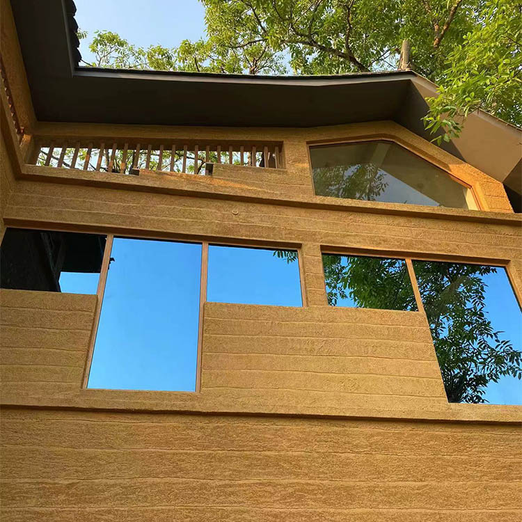 河北石家庄仿夯土稻草泥一平方价格质优价廉