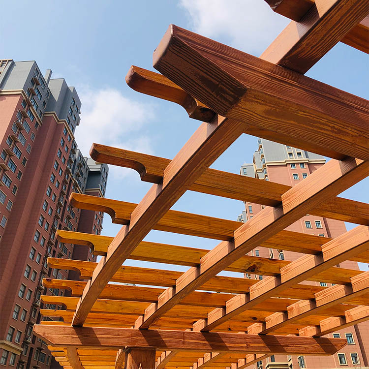 临沂仿古园林建筑木纹漆批发施工支持定制