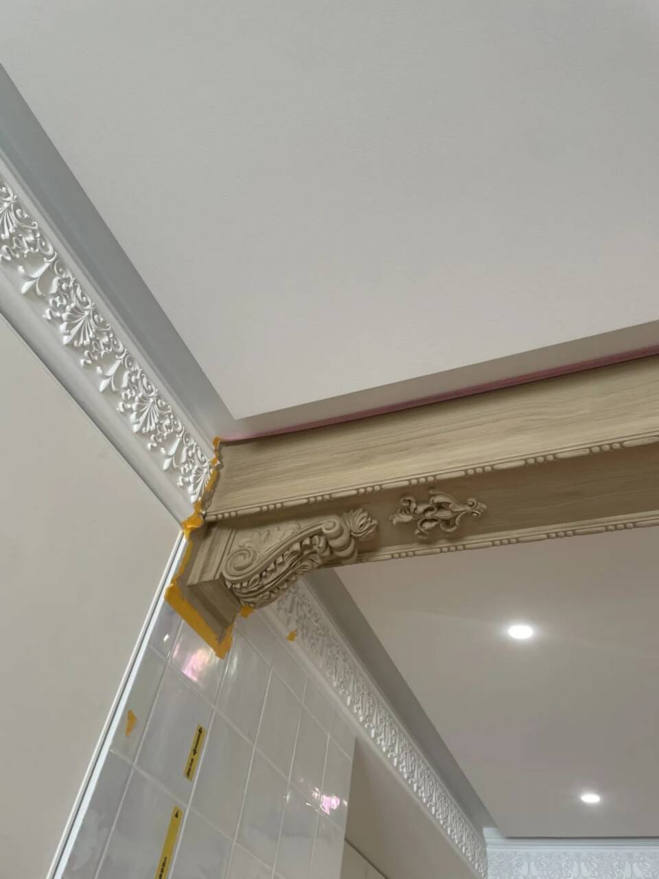 云南内外墙木纹漆厂家定制#廊架长廊#凉亭花架#栈道护栏