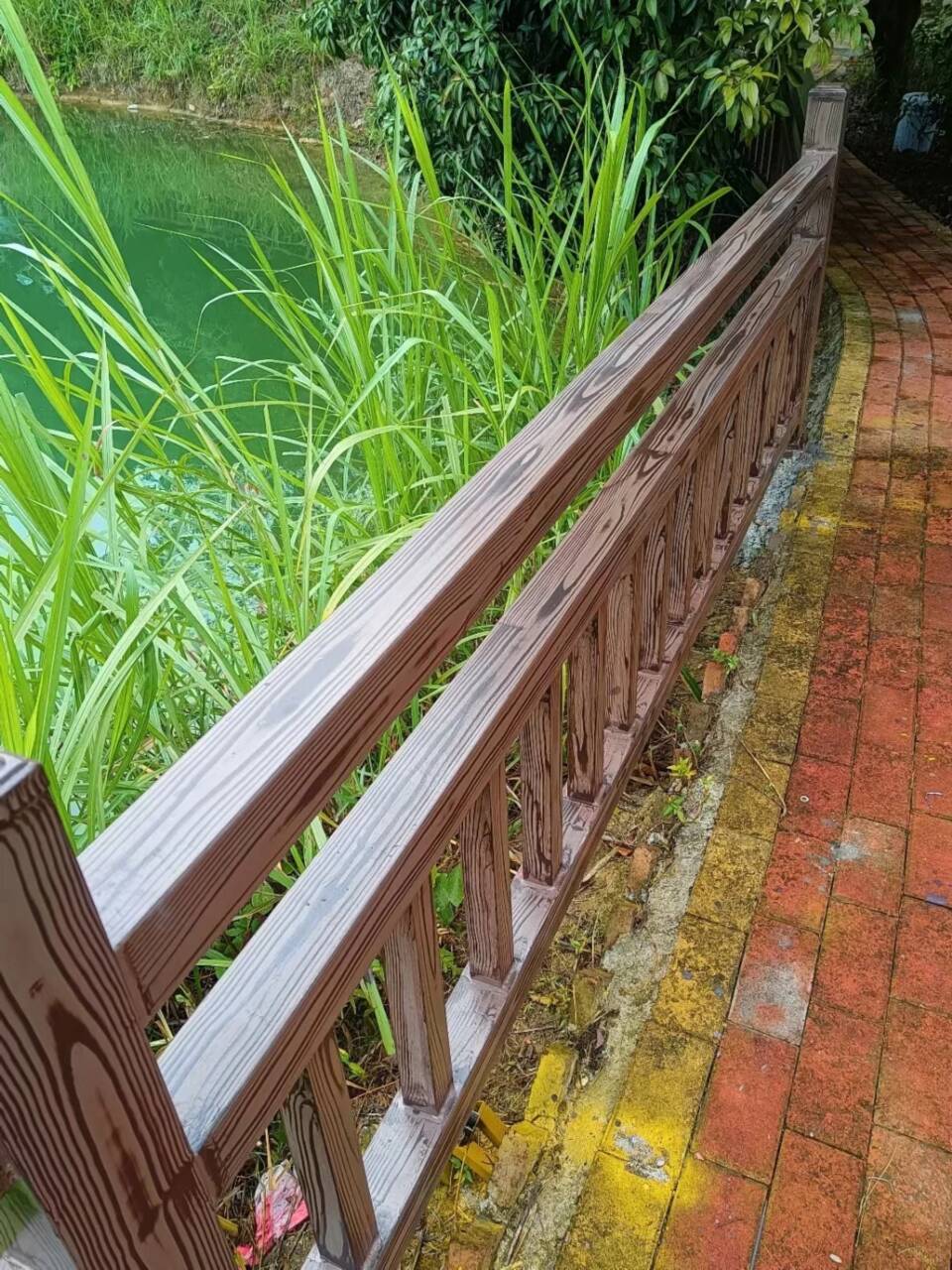 上海内外墙木纹漆厂家电话#铁艺花架#仿古建筑#凉亭廊架