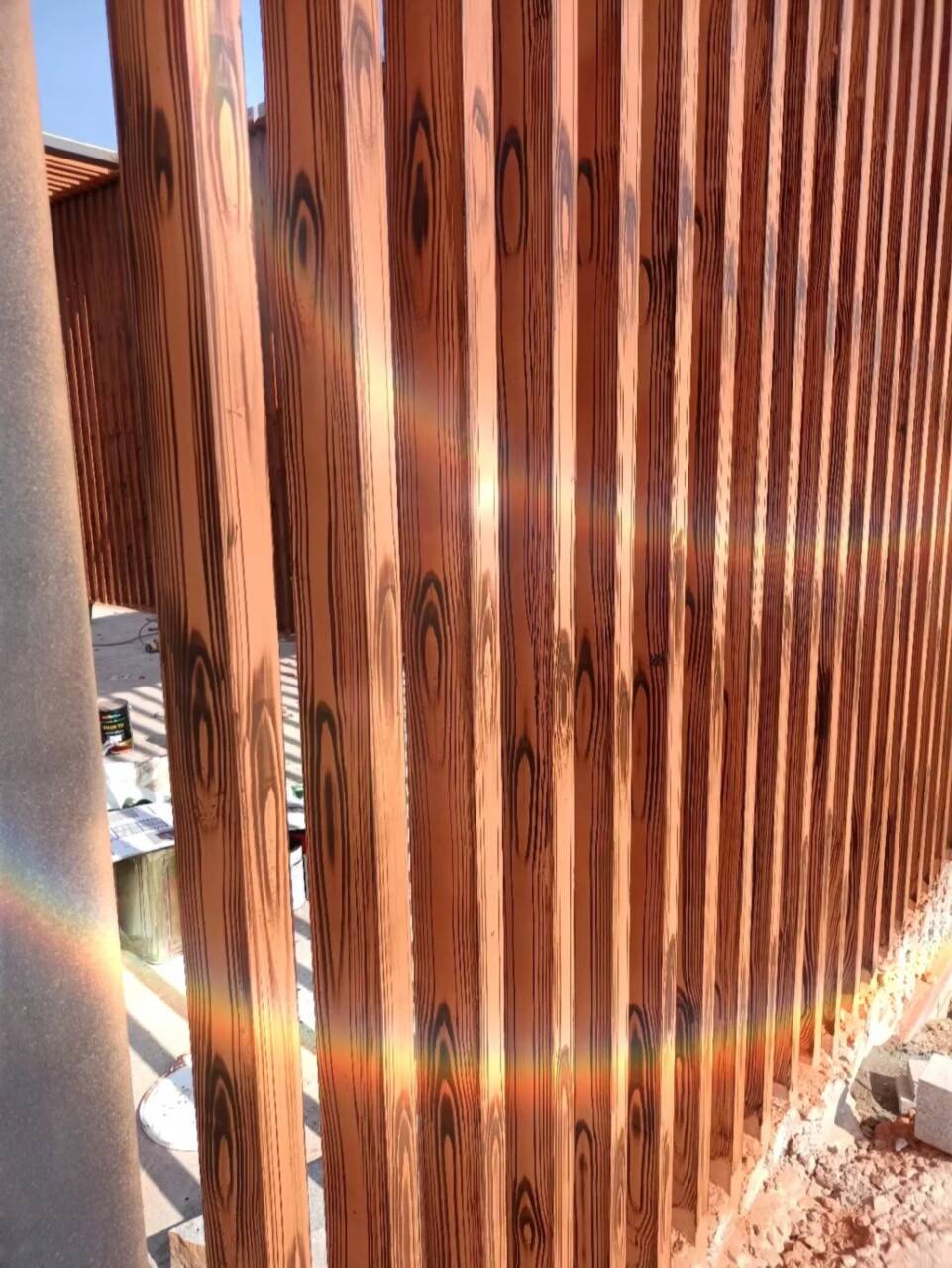 湖北宜昌仿木纹漆批发多少钱#铁艺花架#仿古建筑#凉亭廊架