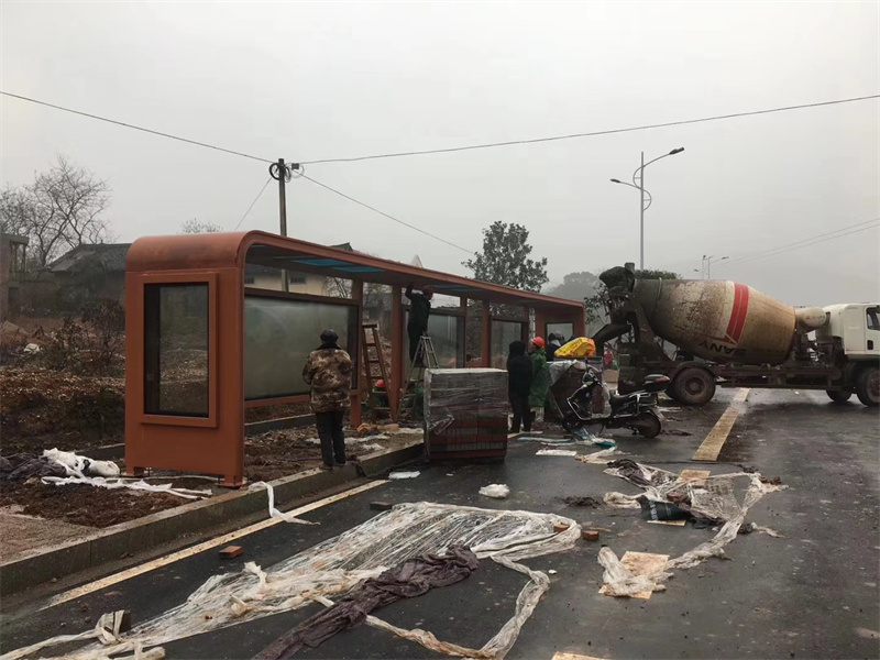 廊架候车亭出厂价格实拍品质保障