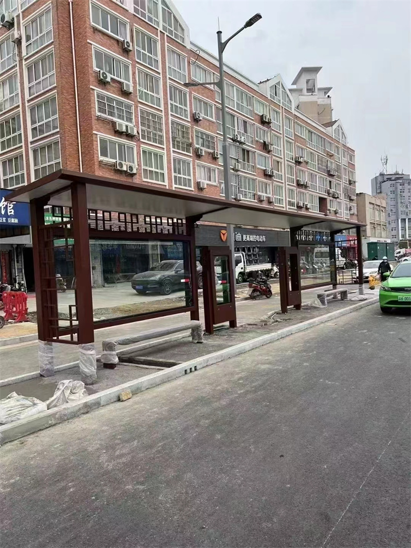 仿古候车亭性价比高满足客户所需