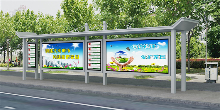 乡村候车亭支持定制本土货源