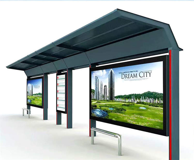 异型公交站台候车亭支持定制支持批发零售