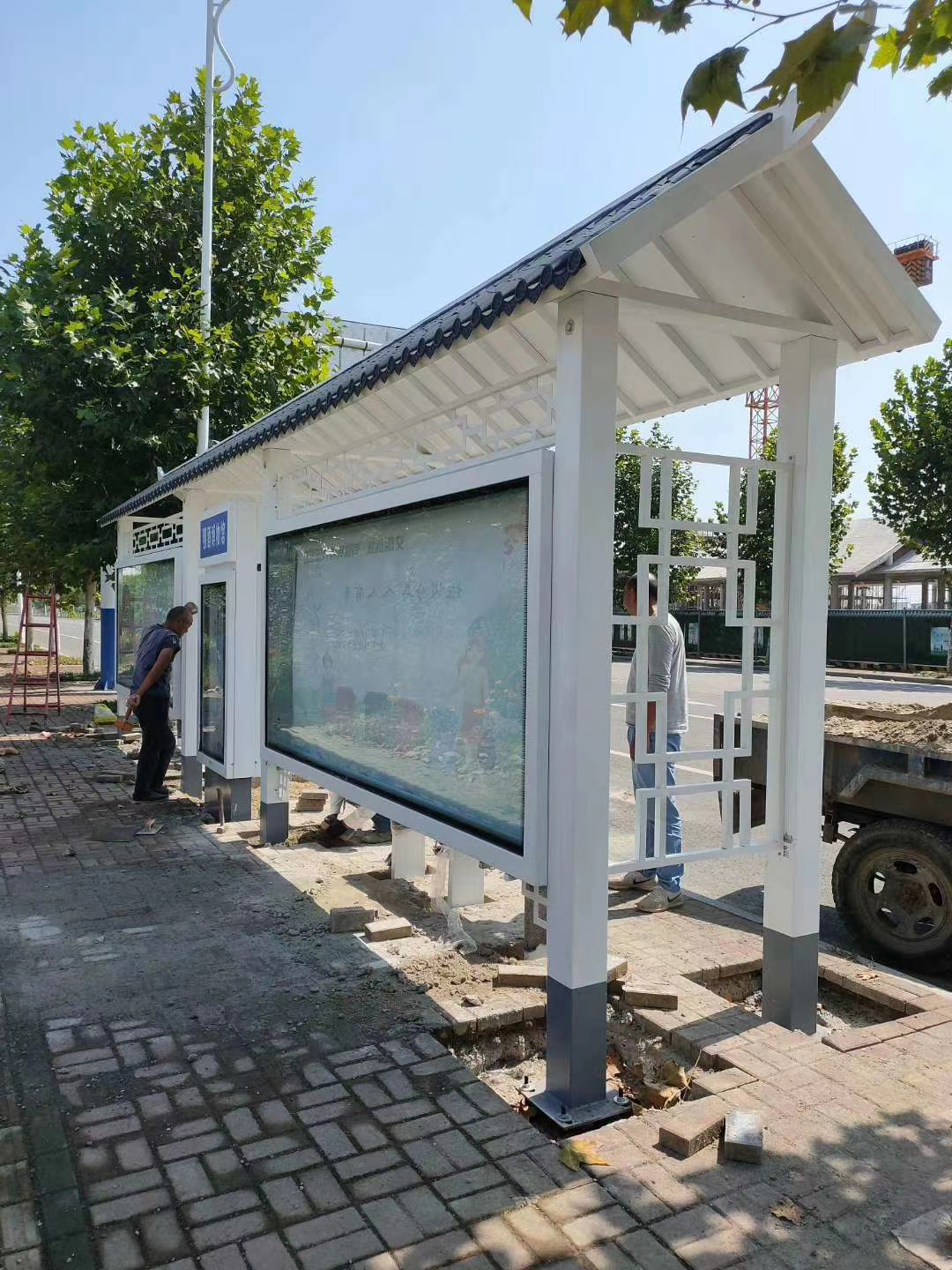 平凉户外候车亭全国配送