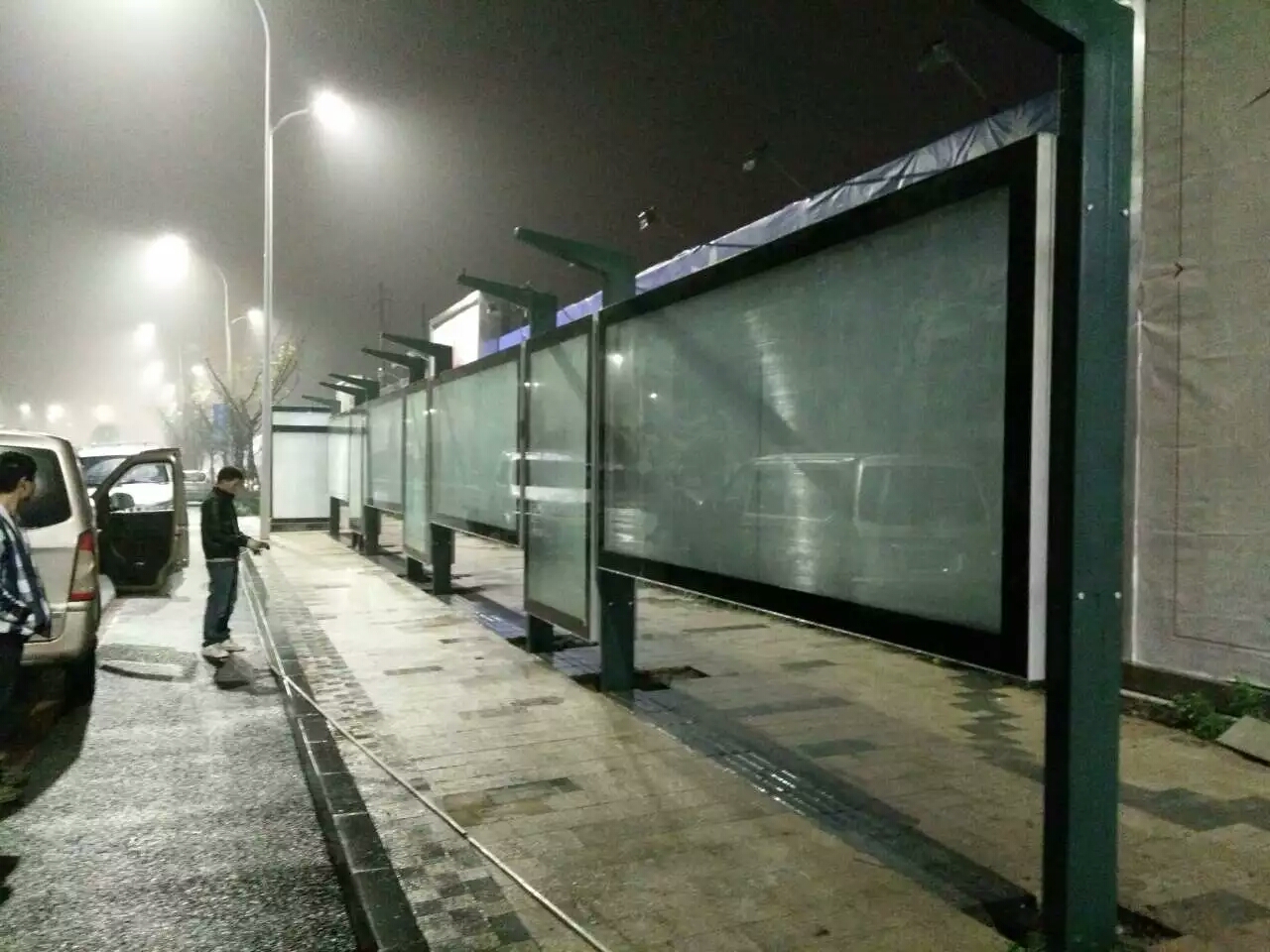 【候车亭不锈钢候车亭安装简单】