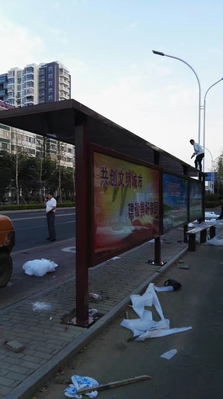 淮南候车亭创意景观小品多家仓库发货