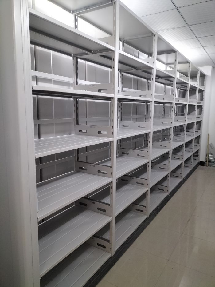 服务放心【世晔】柱式手动密集架层层质检