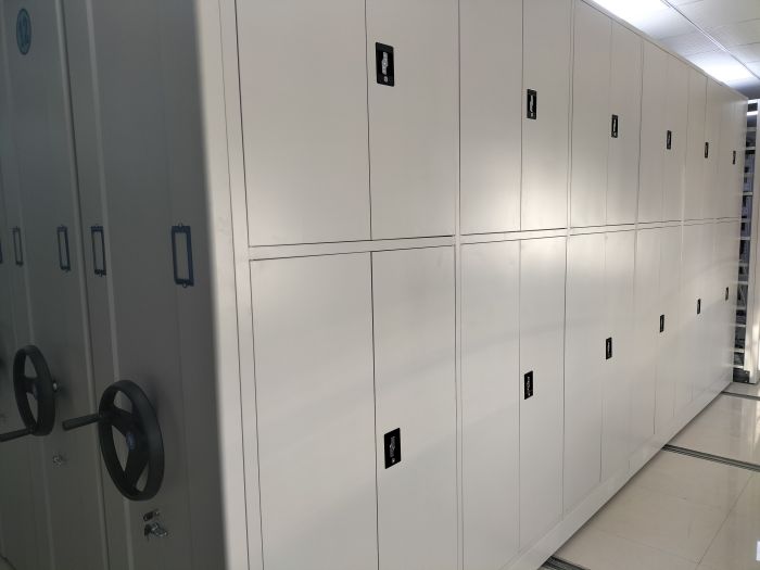 岚皋智能密集架厂家,手摇橱式全封闭移动密集架口碑好实力强