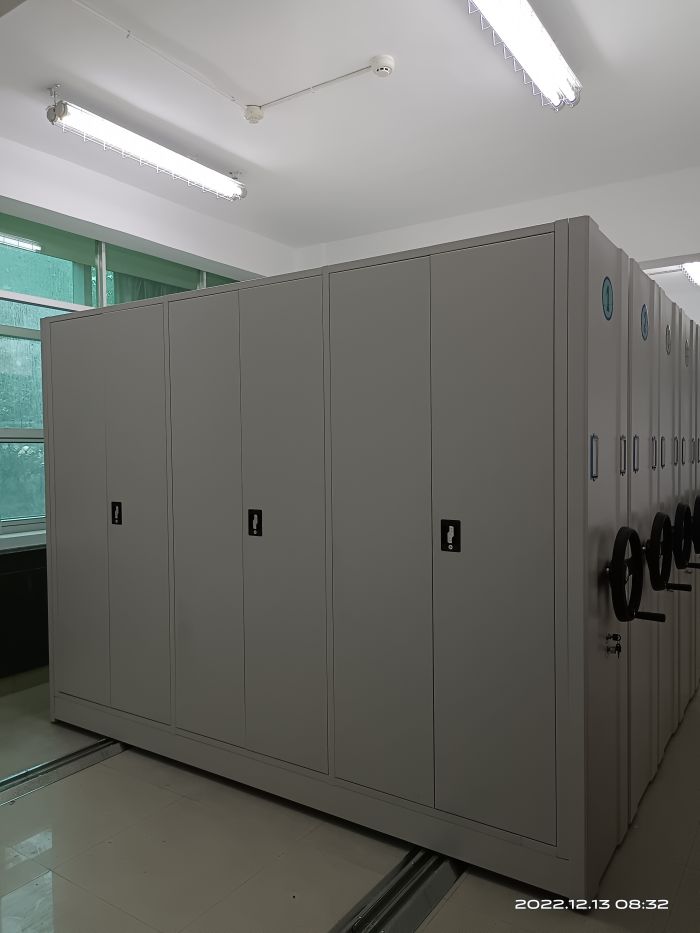 实力厂家【桦平】六层密集档案柜