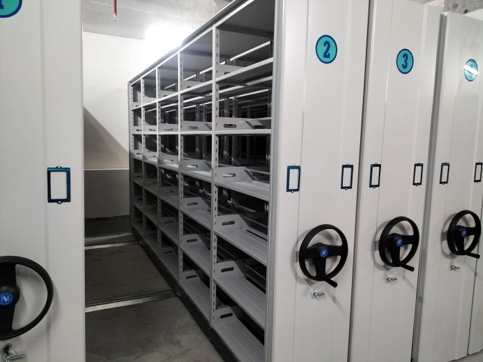 客户至上【桦平】乐山档案室用移动密集柜