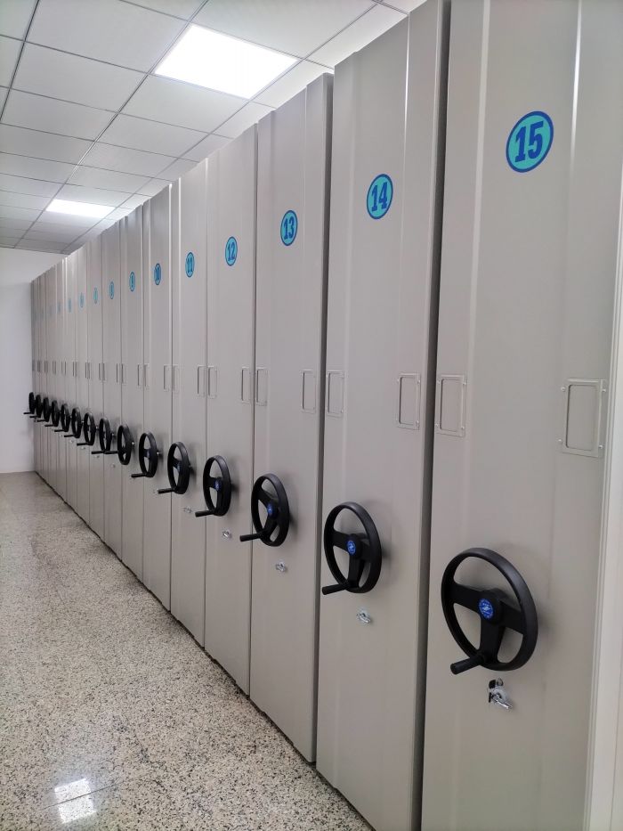 开拓创造【桦平】洛阳智能电动密集书架