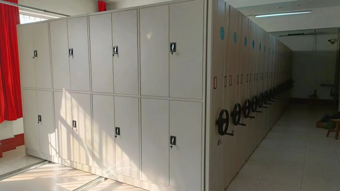 诚信经营【桦平】德阳档案馆资料密集柜