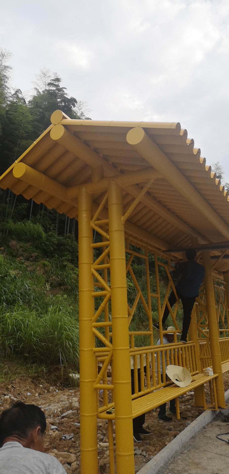 临夏简易公交站台候车亭值得信赖