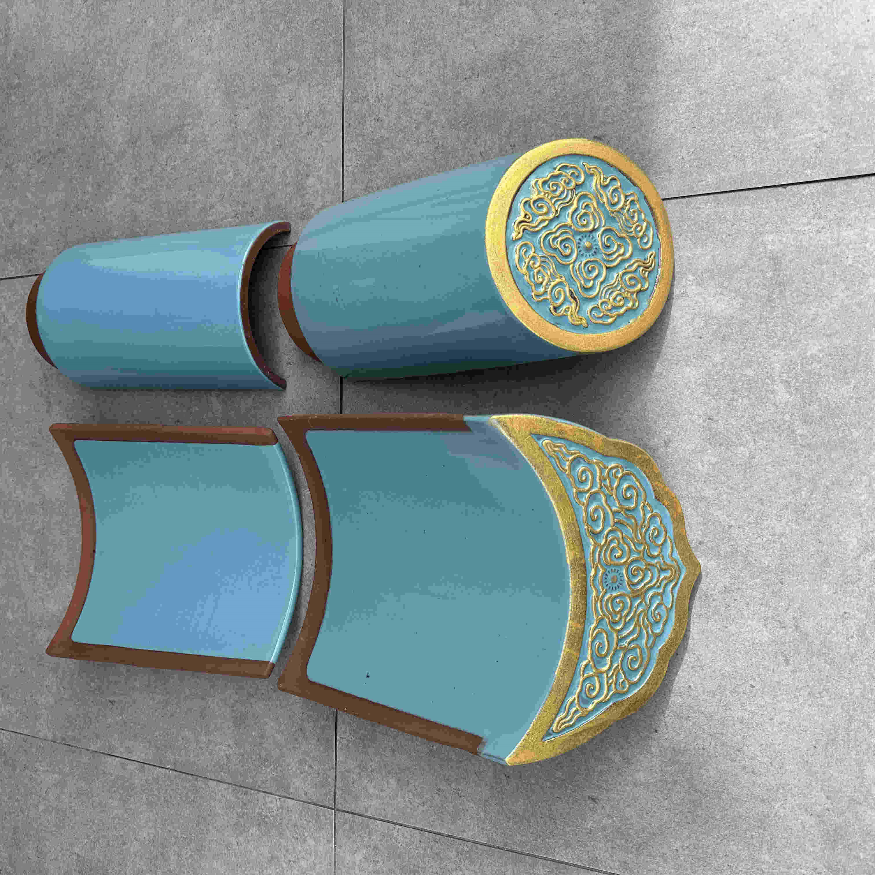 可定制的莆田城厢古建筒瓦 古建琉璃瓦供应商