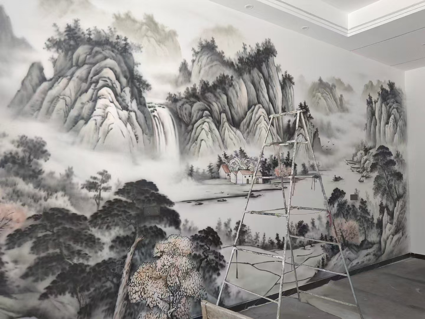 云浮幼儿园彩绘手绘墙绘画创作团队