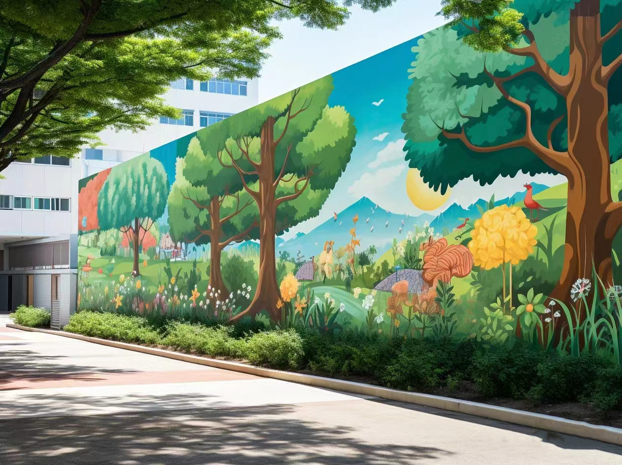 连云港灌云乡村墙绘手绘墙绘画团队