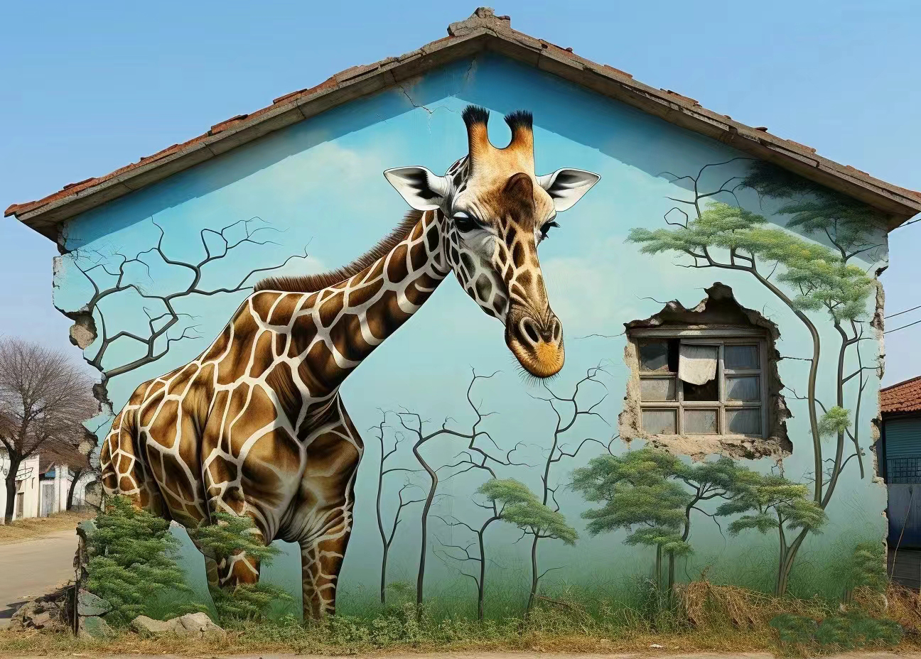 重庆永川文化墙彩绘手绘壁画团队