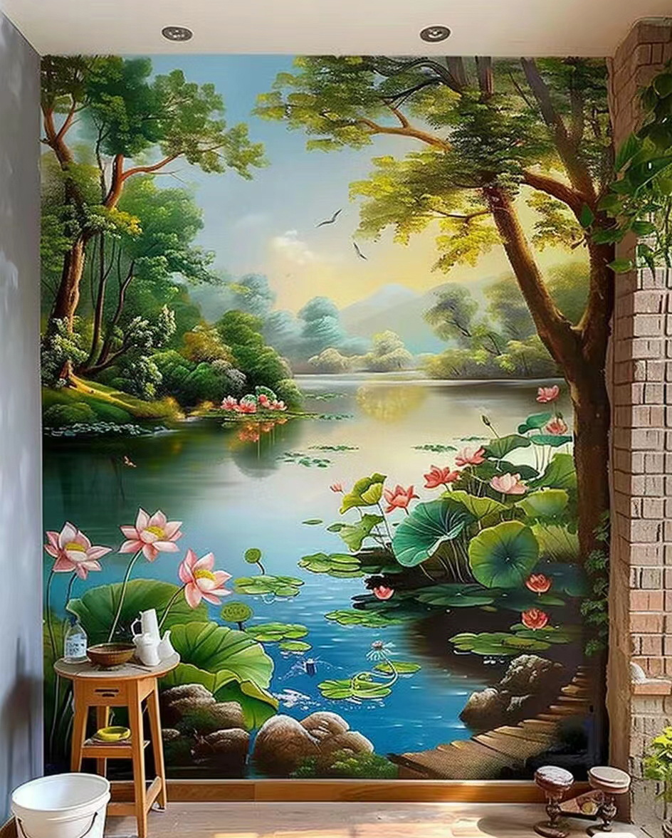 墙绘手绘墙壁画工作室