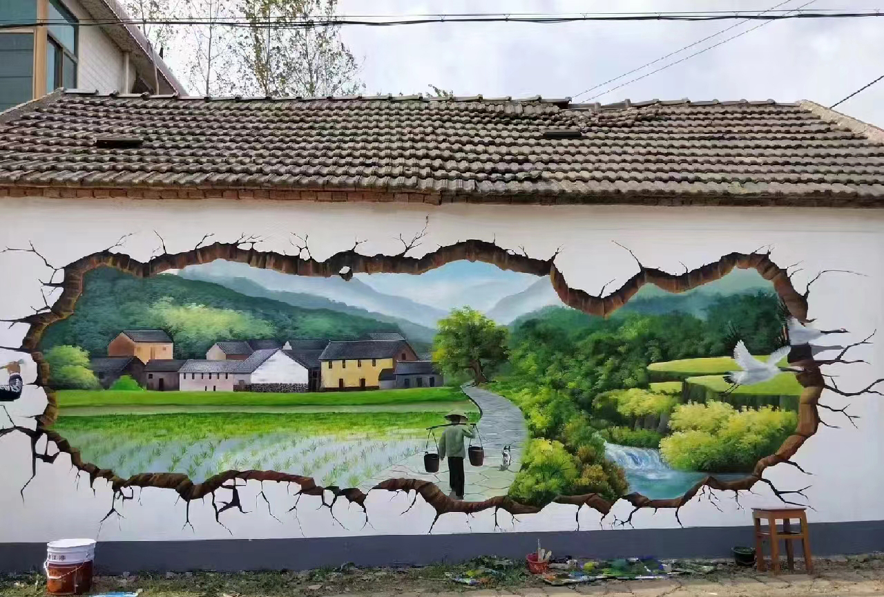 钦州涂鸦手绘壁画专业公司