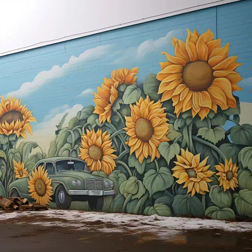 广安墙绘壁画手绘涂鸦绘画公司