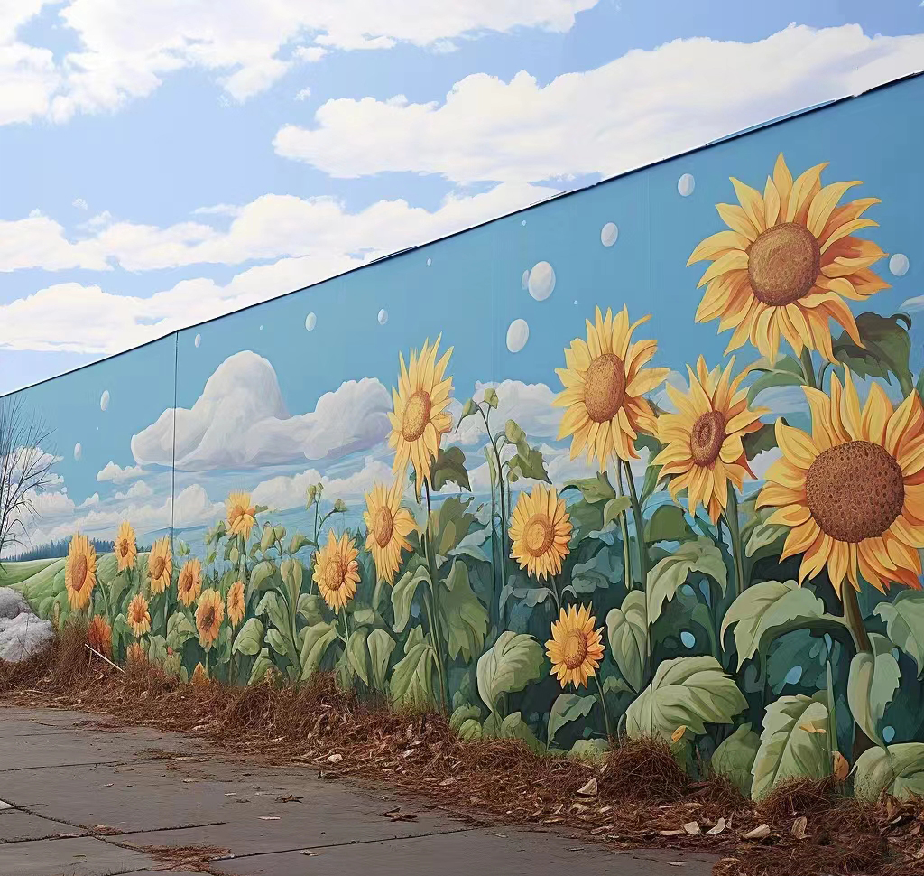 乡村振兴墙绘手绘壁画艺术绘画团队