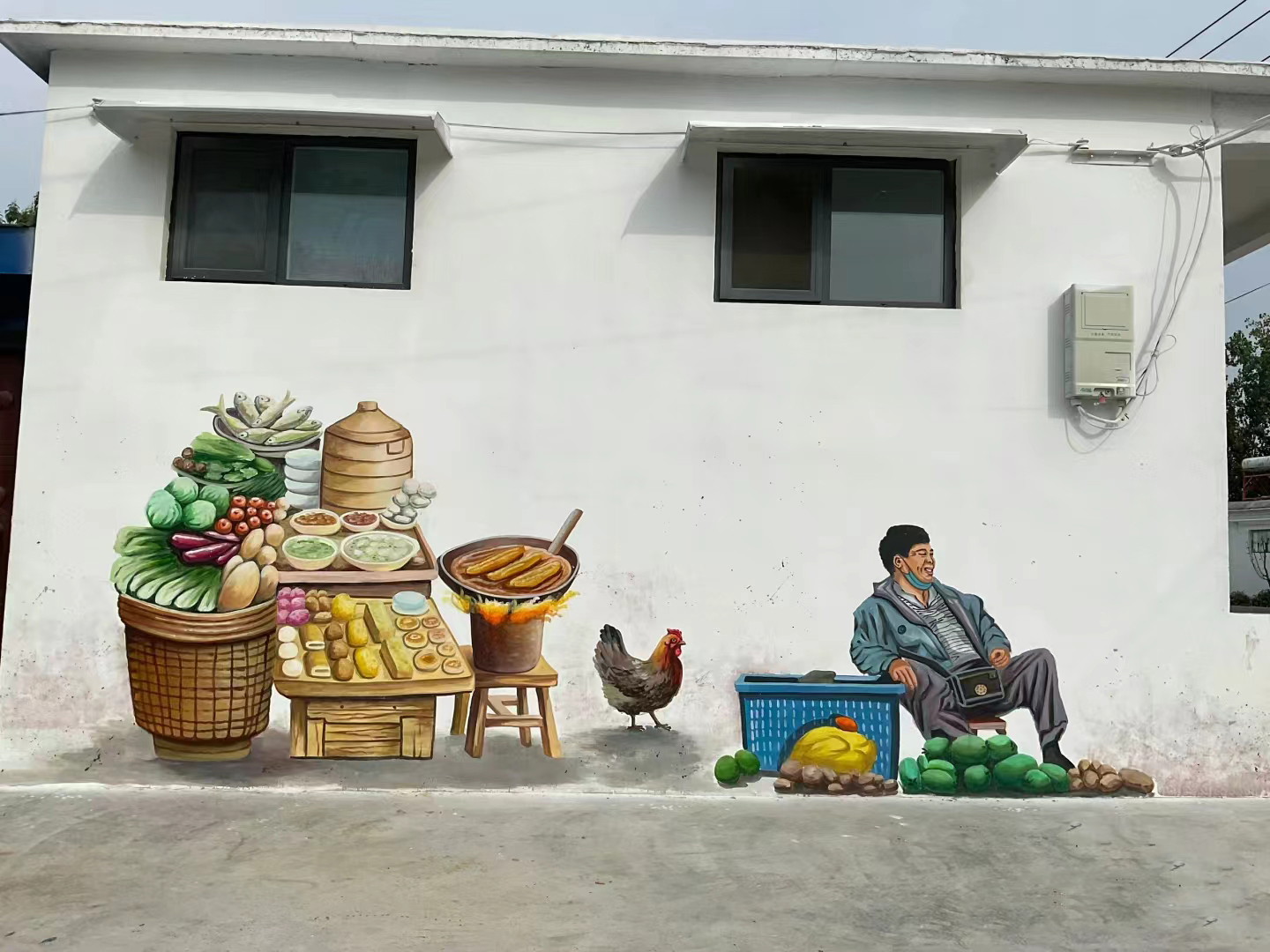 儋州市墙绘壁画手绘涂鸦绘画公司