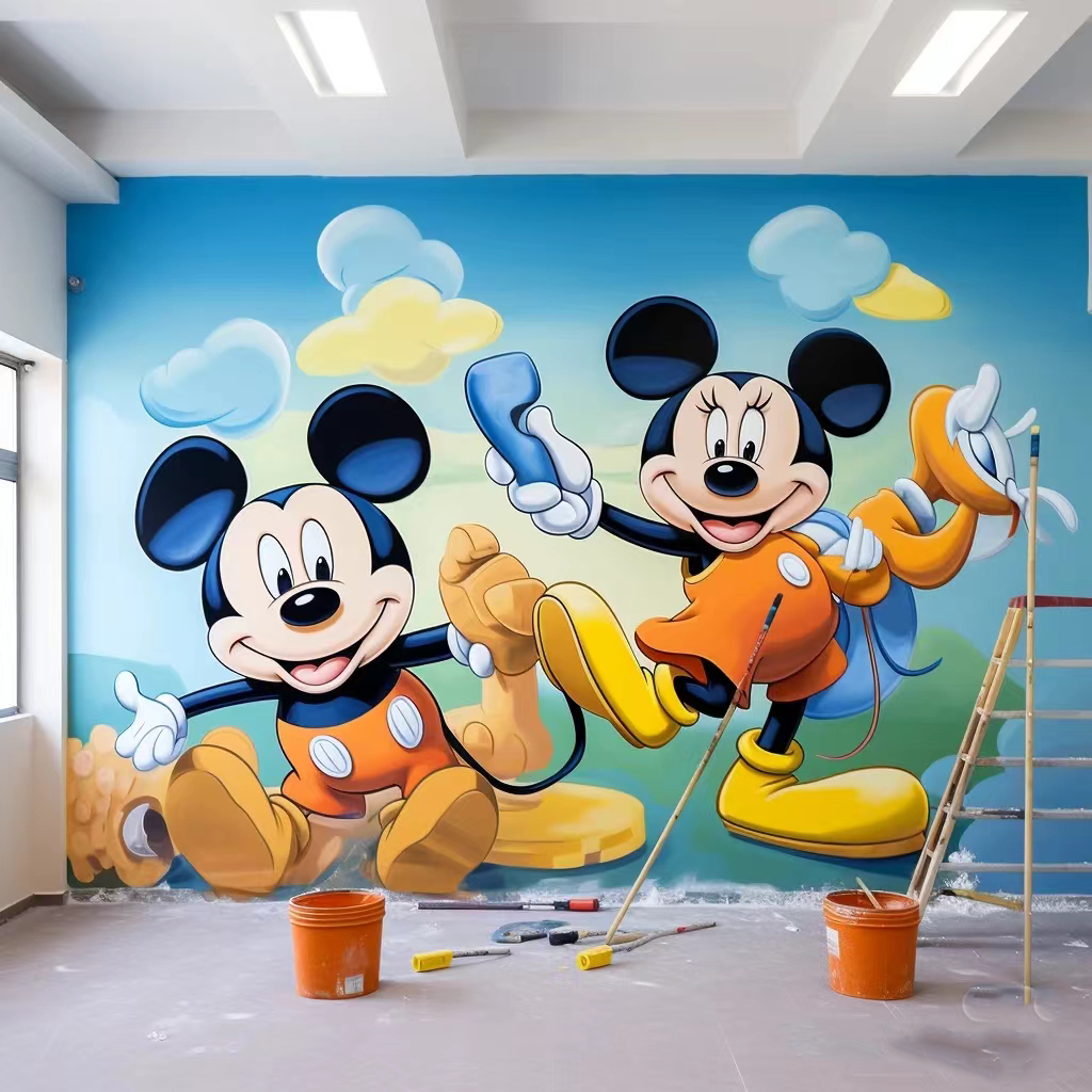 长顺龙里乡村墙绘手绘墙绘画工作室