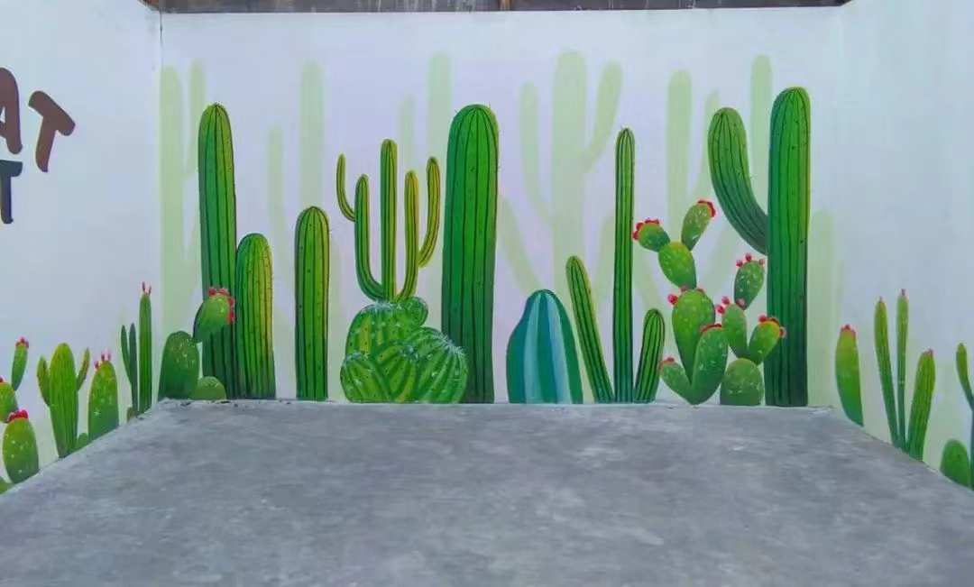 中山乡村振兴墙绘手绘墙彩绘公司团队