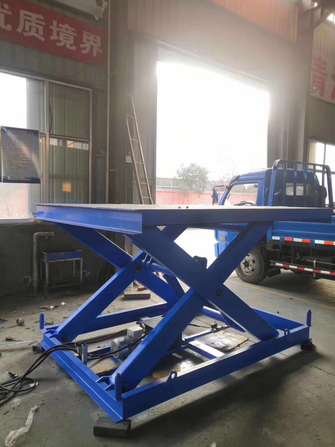 天津剪叉式升降机导轨链条式升降平台N年大品牌