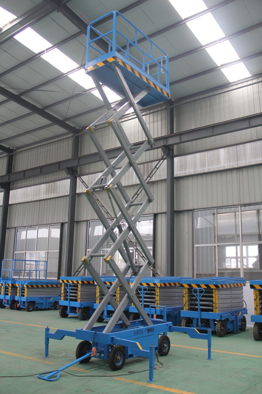 重庆剪叉式升降机1吨导轨升降机支持定制