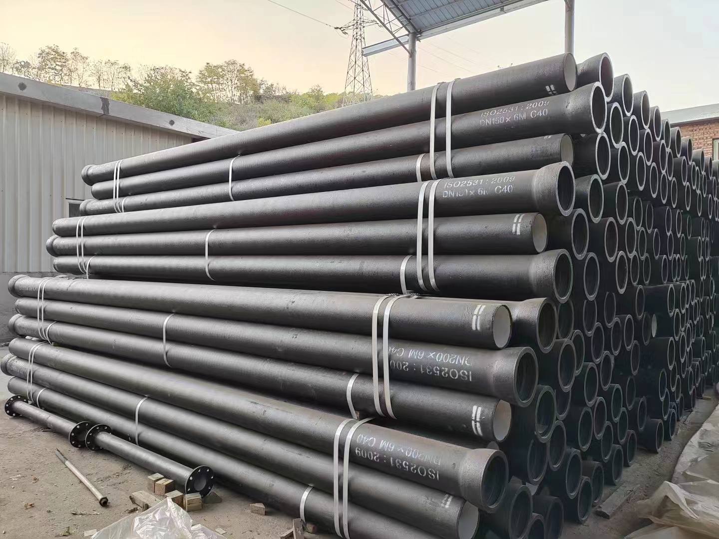 排污球墨铸铁管全国配送建通铸造厂家优势