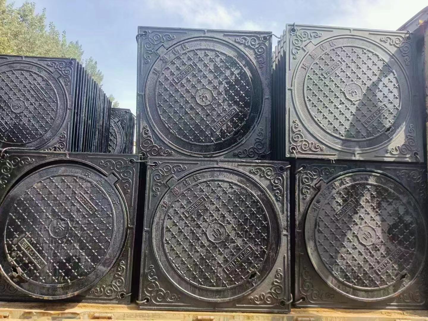 湖南湘潭市塑料井盖树脂复合井盖优质货源建通铸造厂家