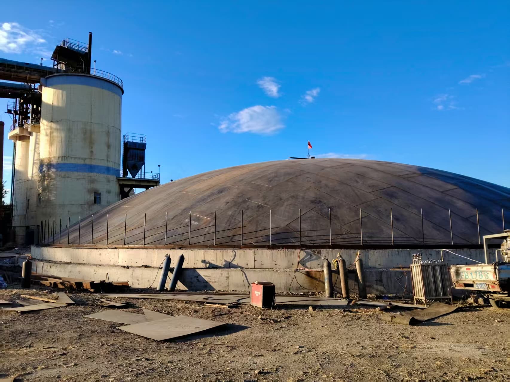 昭通鲁甸定做7千吨螺旋钢板仓的厂家