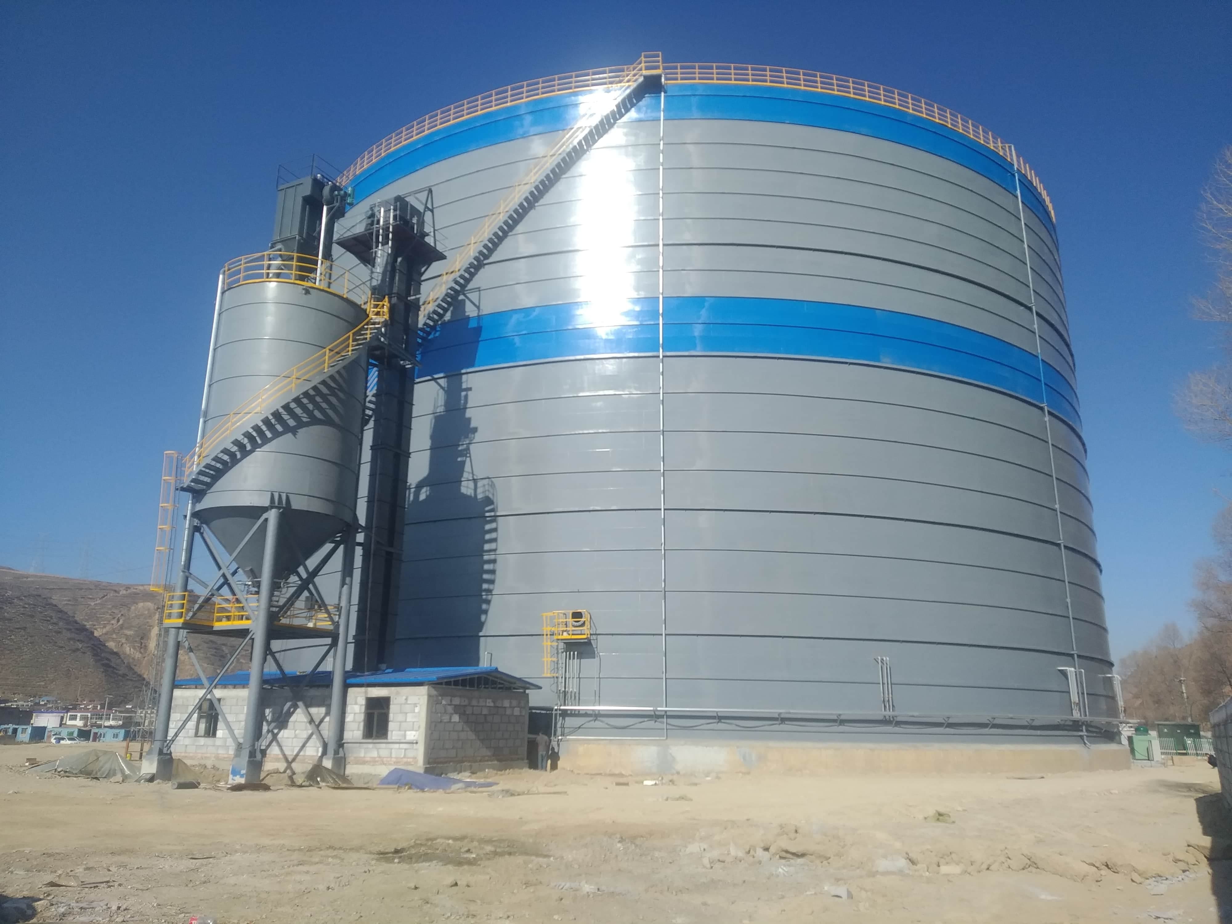 专业销售10万吨粉煤灰钢板库-省钱本地生产厂家