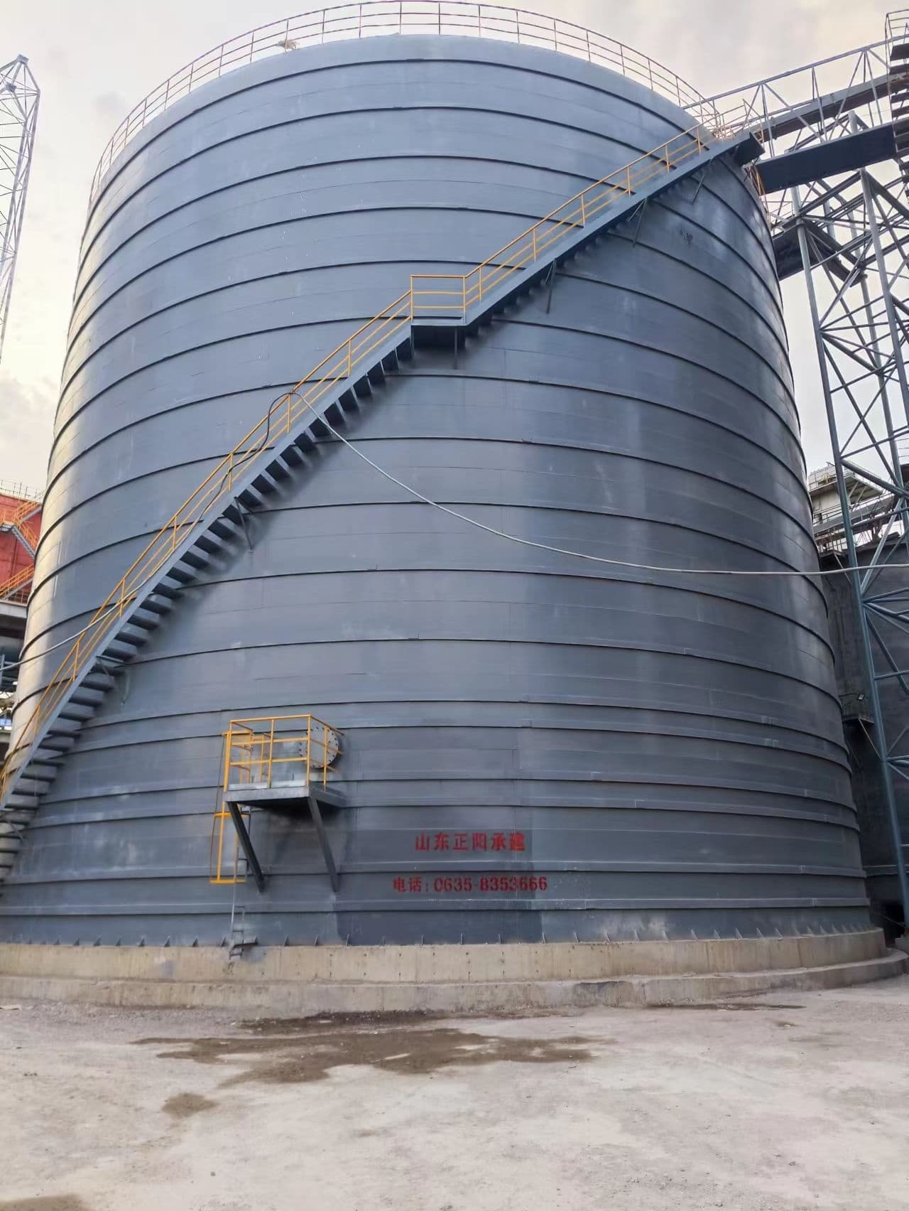 邢台平乡0000吨钢板库包安装