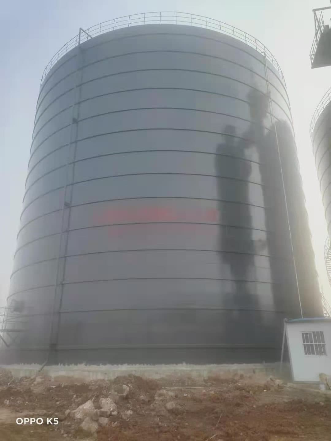 三明建宁3千吨螺旋钢板仓包安装