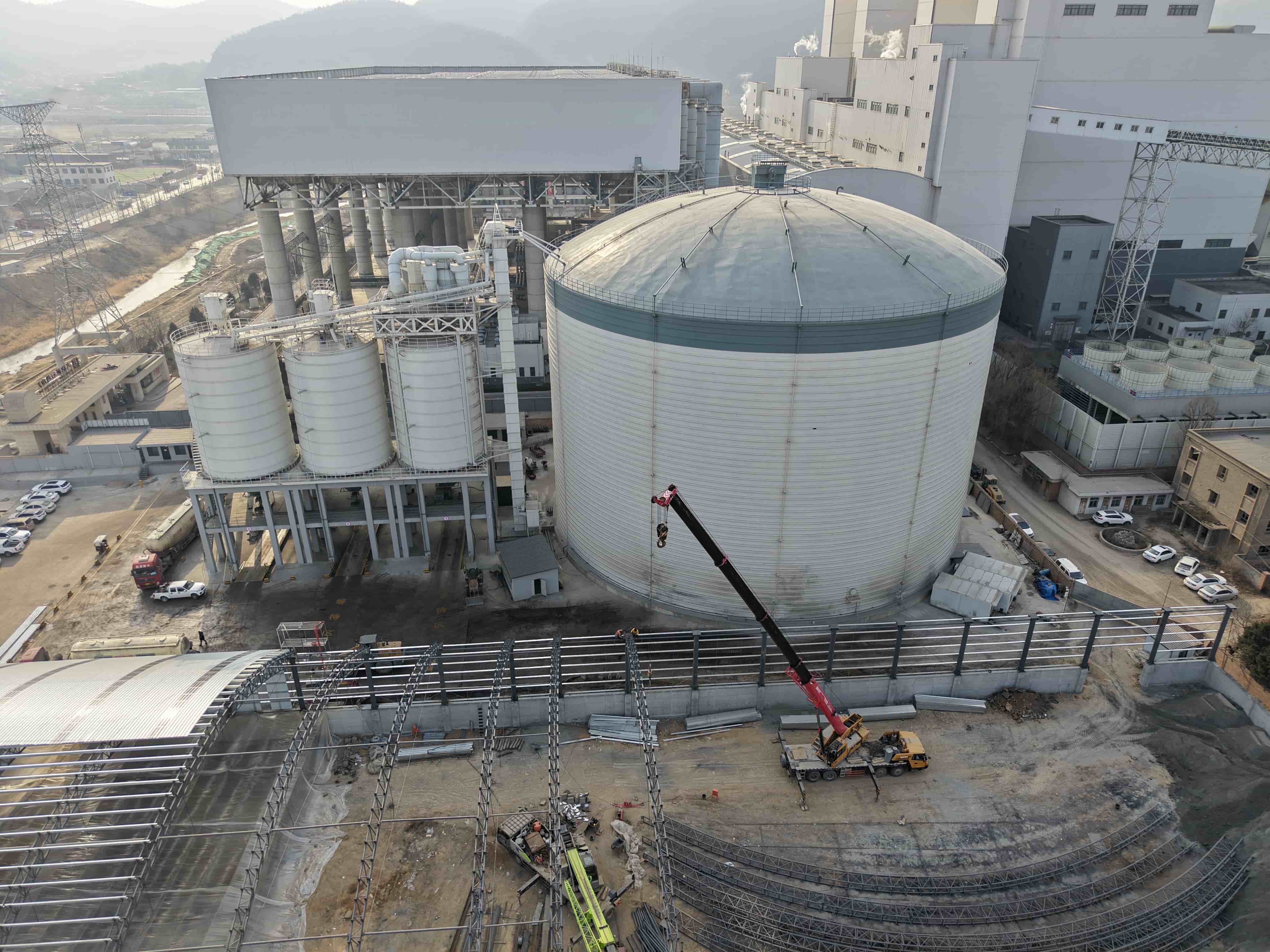 #1万吨粉煤灰钢板仓#-生产厂家放心得选择