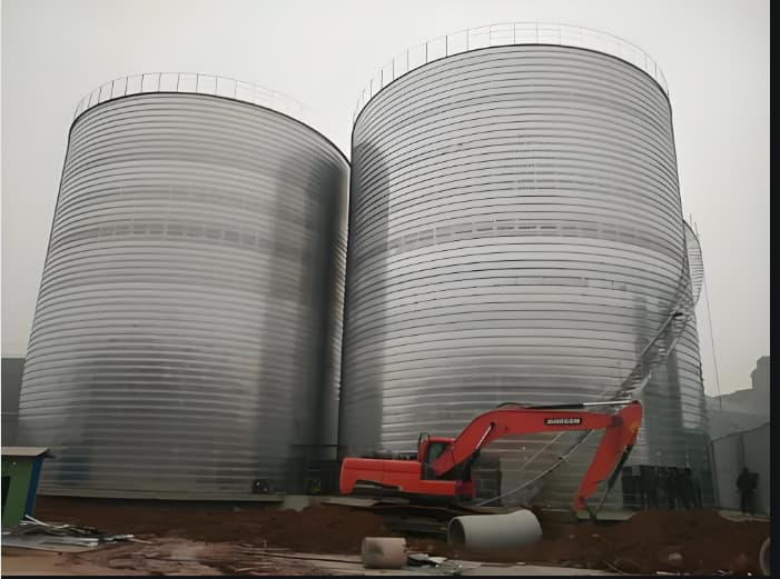 供应批发5000吨镀锌钢板仓厂家同城 本地域经销商