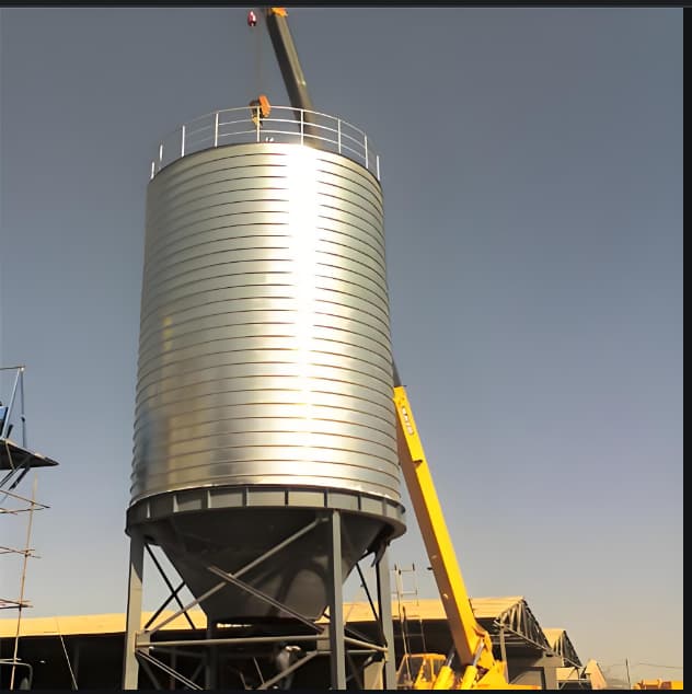 宝鸡陈仓4千吨镀锌钢板仓便宜耐用