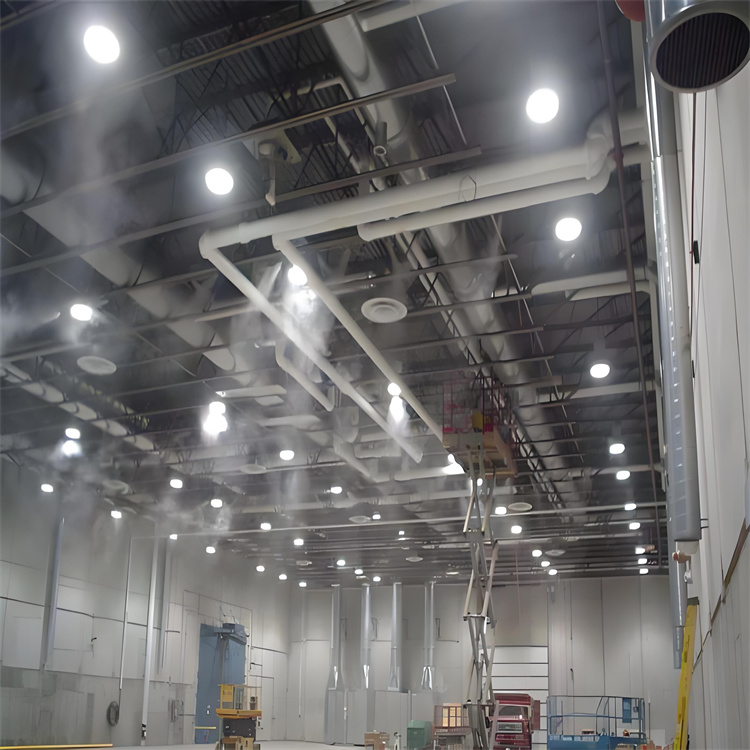 武汉江汉砂石厂房喷淋降尘工期短