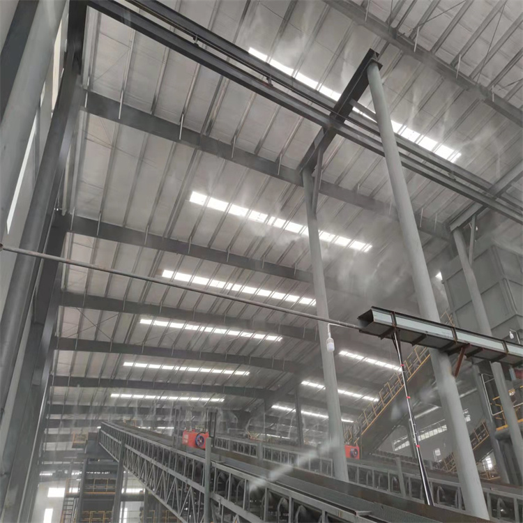 泉州金门厂房喷雾降尘口碑-富通达工地冲洗喷淋设备