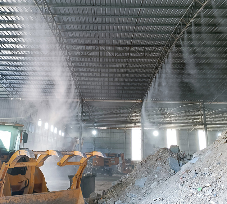 云浮新兴靠谱的料场喷雾降尘在哪里