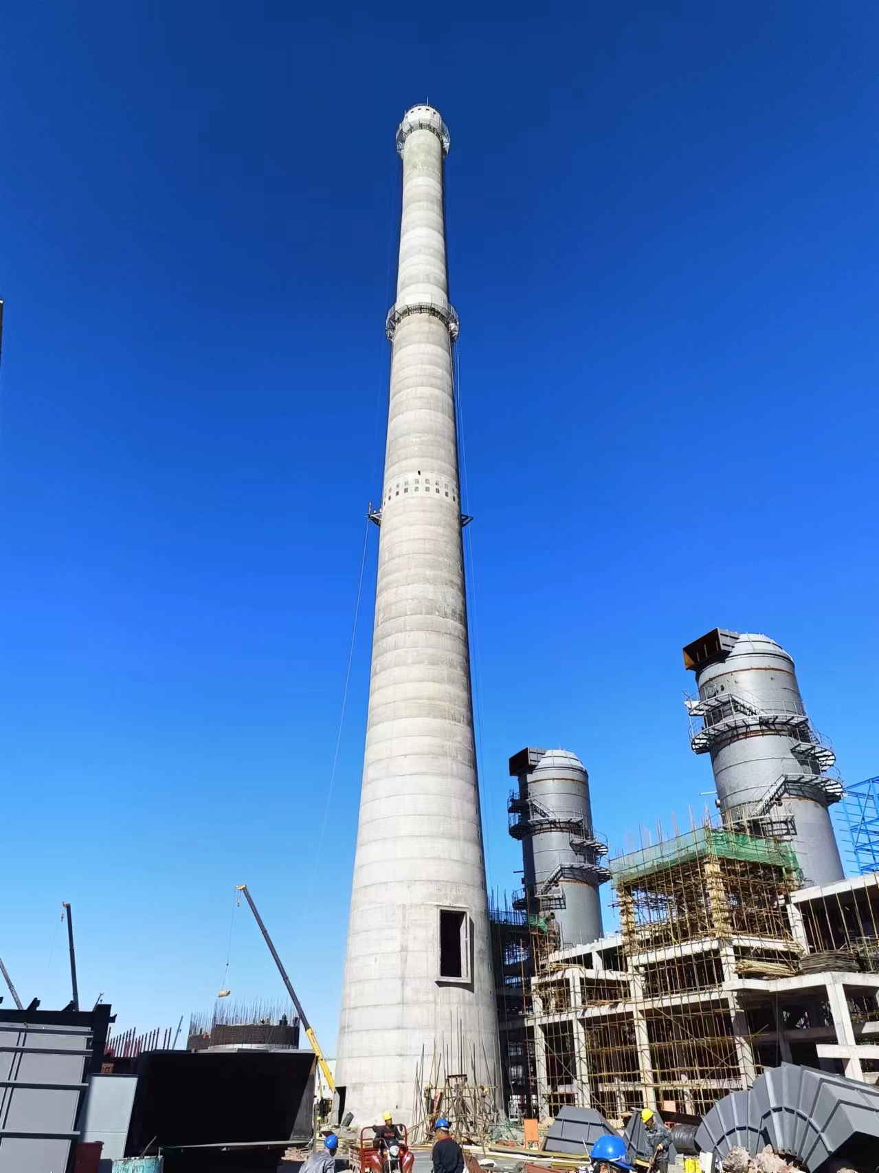 烟囱安装直爬梯